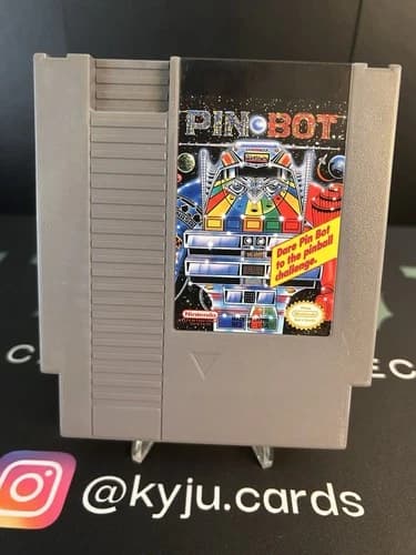 Pinbot (Nintendo Entertainment System, 1990) NES Cartridge