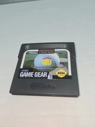 Sega Game Gear Super Golf Game Catridge Only