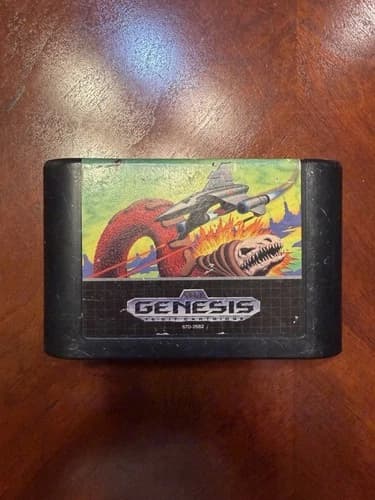 Bio-Hazard Battle Sega Genesis 1992 Cartridge Only Tested Horizontal Shooter VTG