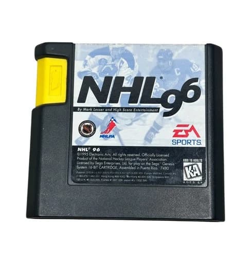 NHL 96 (Sega Genesis, 1995) Cartridge Only - Tested