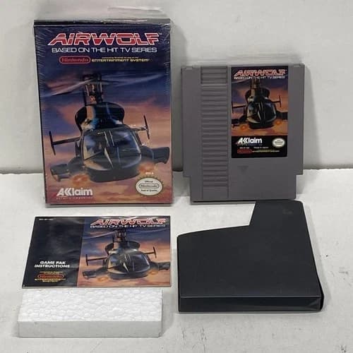 Airwolf - NES (CIB)