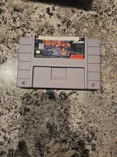 Justice League:Task Force - SNES - Cartirdge Only - Authentic - Tested - Works