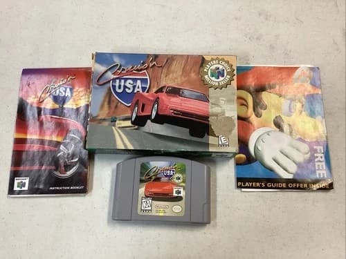 Cruis'n USA (Nintendo 64, 1996) N64 Cib Manual Inserts Tested