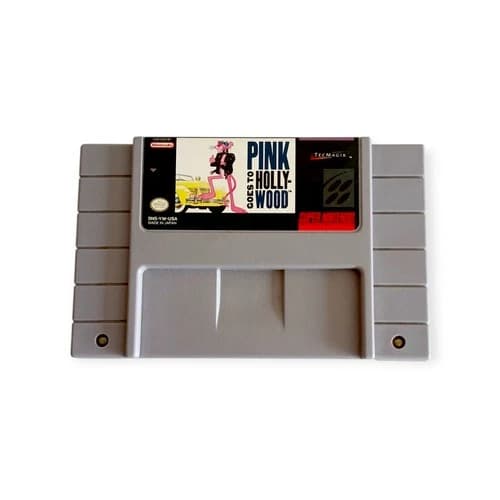 Pink Panther Goes to Hollywood (Super Nintendo, 1993) SNES Authentic Cart Only!
