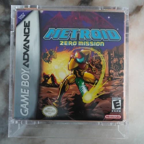 Game Boy Advance GBA Metroid Zero Mission CIB COMPLETE VERY GOOD