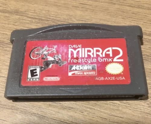 Dave Mirra Freestyle BMX 2 (GBA) 2001 Cartridge Only