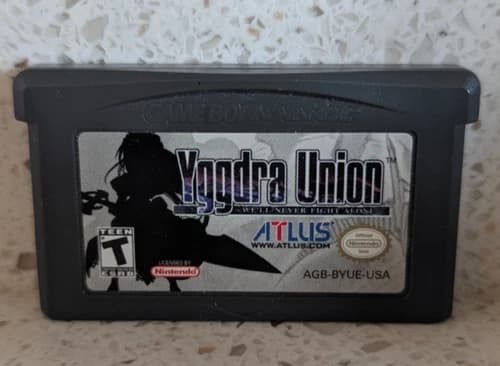 Yggdra Union Game Boy Advance GBA Authentic Atlus Cartridge