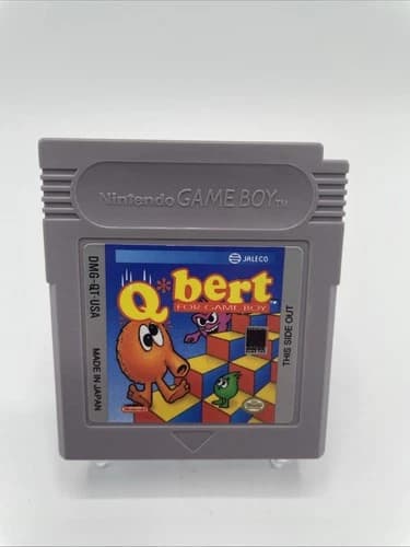 Q*bert Nintendo GameBoy Cartridge Only Authentic