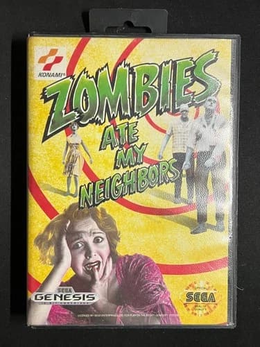 Zombies Ate My Neighbors Sega Genesis - Complete Cib