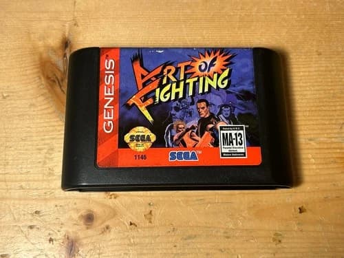 Art of Fighting - Sega Genesis Cartridge Only Tested Authentic Ships Free