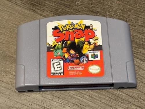 Pokemon Snap Nintendo 64 N64 Cleaned & Tested Authentic