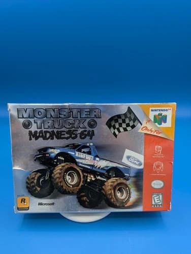 Monster Truck Madness 64 (Nintendo 64 N64) Complete - Tested - Authentic