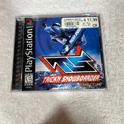 Trick'N Snowboarder PS1 Game CIB Complete PlayStation One Sony