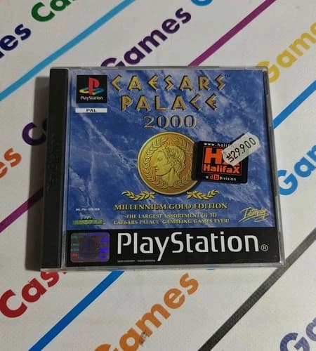 PS1 CAESARS PALACE 2000 ITALIAN PLAYSTATION 1 COMPLETE EU