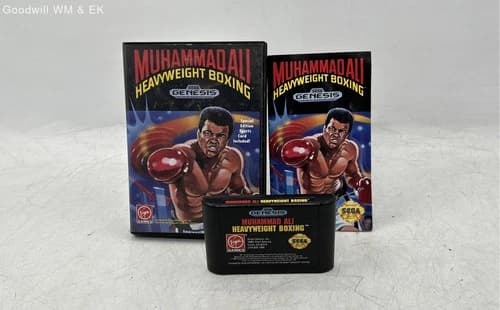 Muhammad Ali Heavyweight Boxing - Sega Genesis (1992), COMPLETE