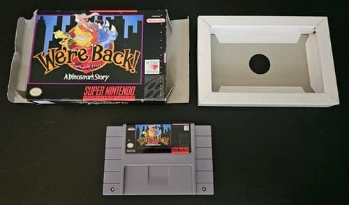We're Back A Dinosaur's Story for Super Nintendo SNES - Good condition!