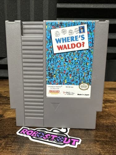 Where's Waldo (Nintendo NES) Cleaned, Tested & Authentic⭐