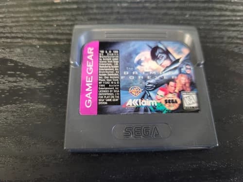 Batman Forever for Sega Game Gear GG Cart Great Shape
