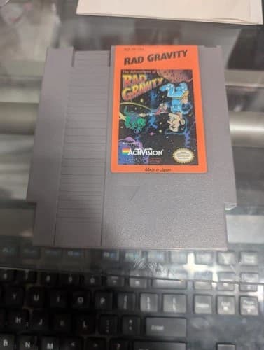 The Adventures of Rad Gravity NES Nintendo Entertainment System 1990 FREE SHIPPI