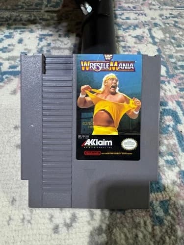 WWF WrestleMania (Nintendo Entertainment System, 1988) - Authentic - Cart Only
