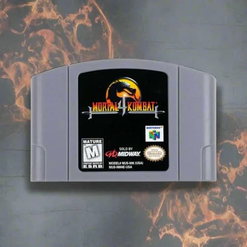 MORTAL KOMBAT 4 - Nintendo 64 N64 - Game Only