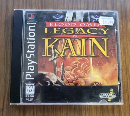 Legacy Of Kain: Blood Omen Playstation PS1 CD Game VG+