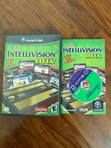 Intellivision Lives (Nintendo GameCube, 2004) CIB Complete