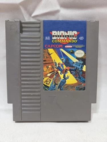 Bionic Commando (Nintendo Entertainment System, 1988) NES Authentic