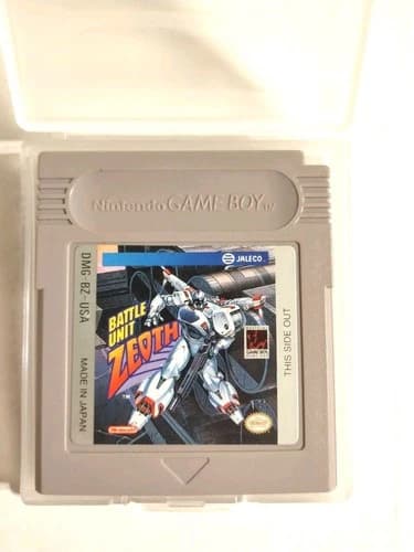 EXCELLENT, CLEAN: Battle Unit Zeoth Game Boy Nintendo Authentic Tested Cartridge