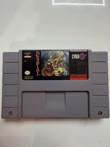 Brutal Paws of Fury Super Nintendo SNES Game Authentic, Tested Cleaned