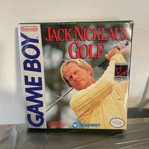 Jack Nicklaus Golf - Nintendo Game Boy - Authentic .