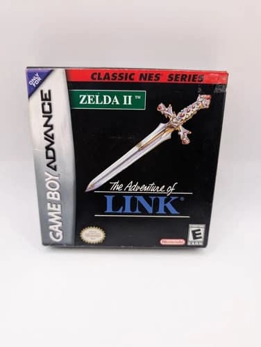 Zelda II The Adventure of Link Classic NES Series Game Boy Advance TESTED