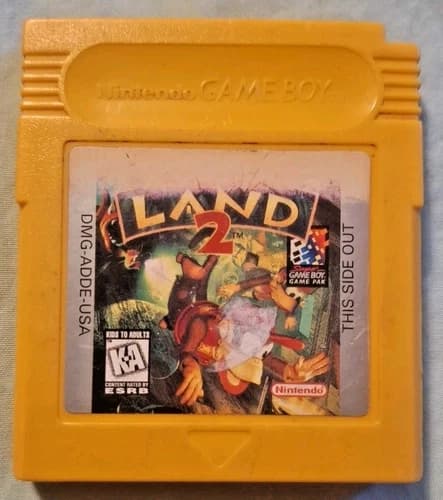 Donkey Kong Land 2 (Nintendo Game Boy, 1996) Gameboy Tested Working