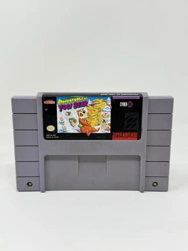 Adventures of Yogi Bear (Super Nintendo) SNES Tested & Authentic⭐