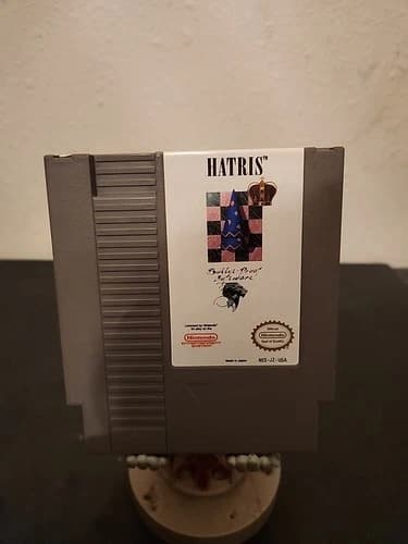 Hatris Nintendo NES Game Cartridge Only - Tested Free Shipping