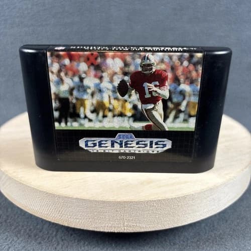 SEGA Genesis - NFL Sports Talk Football ‘93 Staring Joe Montana - Cart Only