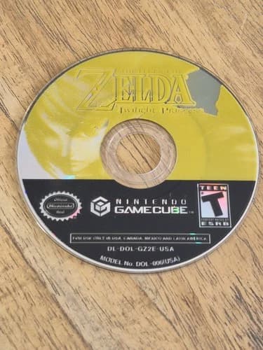 The Legend of Zelda Twilight Princess Nintendo GameCube Disc Only