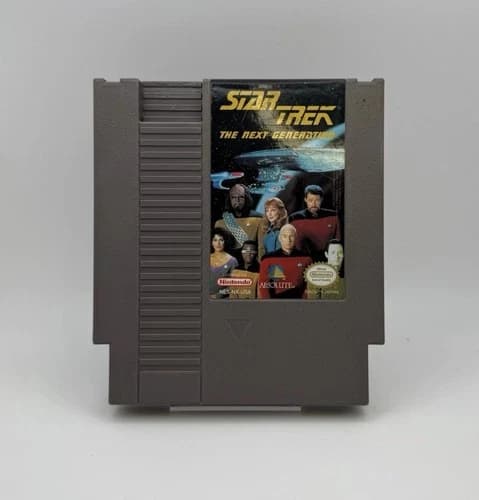 Star Trek The Next Generation Nintendo NES Tested Authentic Excellent Condition