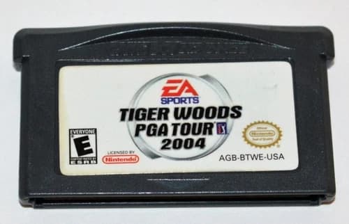 TIGER WOODS PGA TOUR 2004 NINTENDO GAMEBOY ADVANCE SP GBA