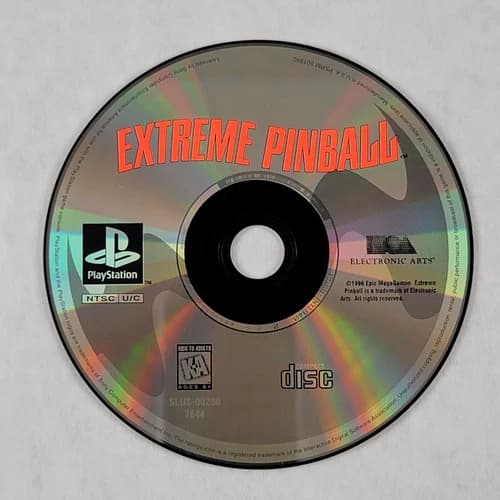 Extreme Pinball - Loose Sony PS1 Playstation 1 Disc