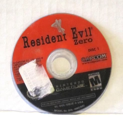 Gamecube Resident Evil Zero Disc 1 (Nintendo Gamecube 2002) Disc Only READ