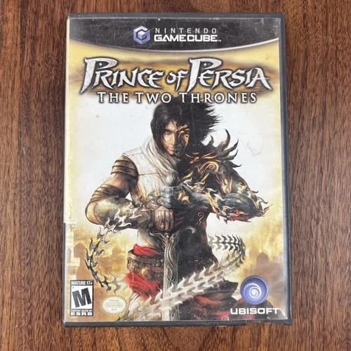Prince of Persia The Two Thrones Nintendo GameCube Complete CIB