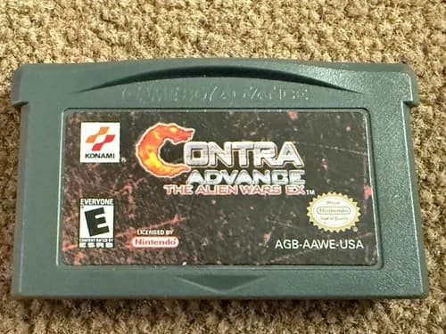 Contra Advance: The Alien Wars EX (Nintendo Game Boy Advance, 2002)