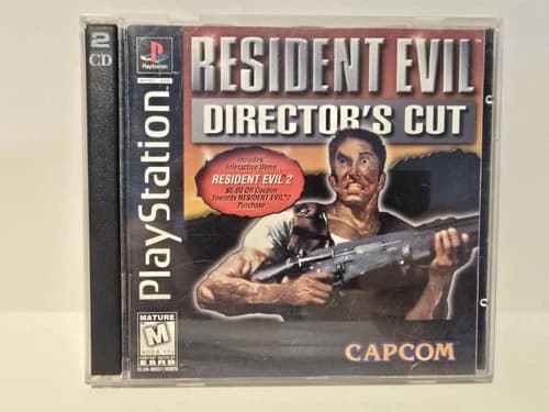 Resident Evil Director's Cut PS1 PlayStation 1 Complete With Demo