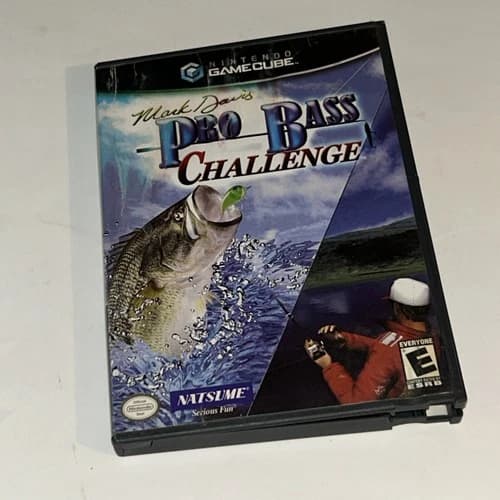 Mark Davis Pro Bass Challenge ( Nintendo Gamecube ) CIB w/Manual and Inserts