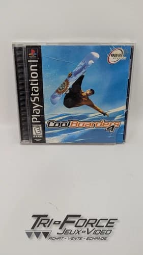 Cool Boarders 4 Sony Playstation 1 PS1 CIB Complete, tested ! Free Shipping