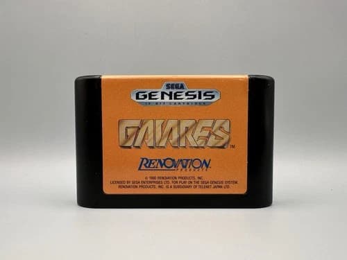 Gaiares [Renovation] - Sega Genesis (Tested, CLEAN, free shipping)