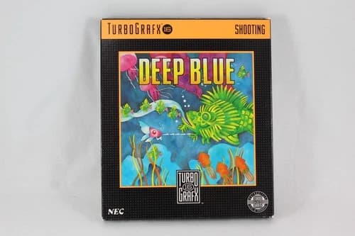 TurboGrafx 16 Deep Blue Complete in Box