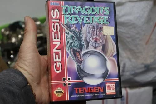 Dragon's Revenge (Sega Genesis, 1994) Tested Working