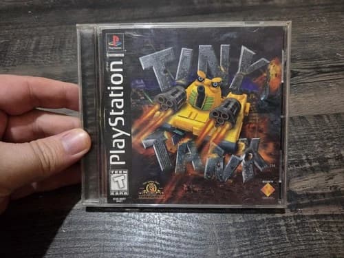 Tested Tiny Tank (Sony PlayStation 1, 1998) PS1 CIB Complete Black Label